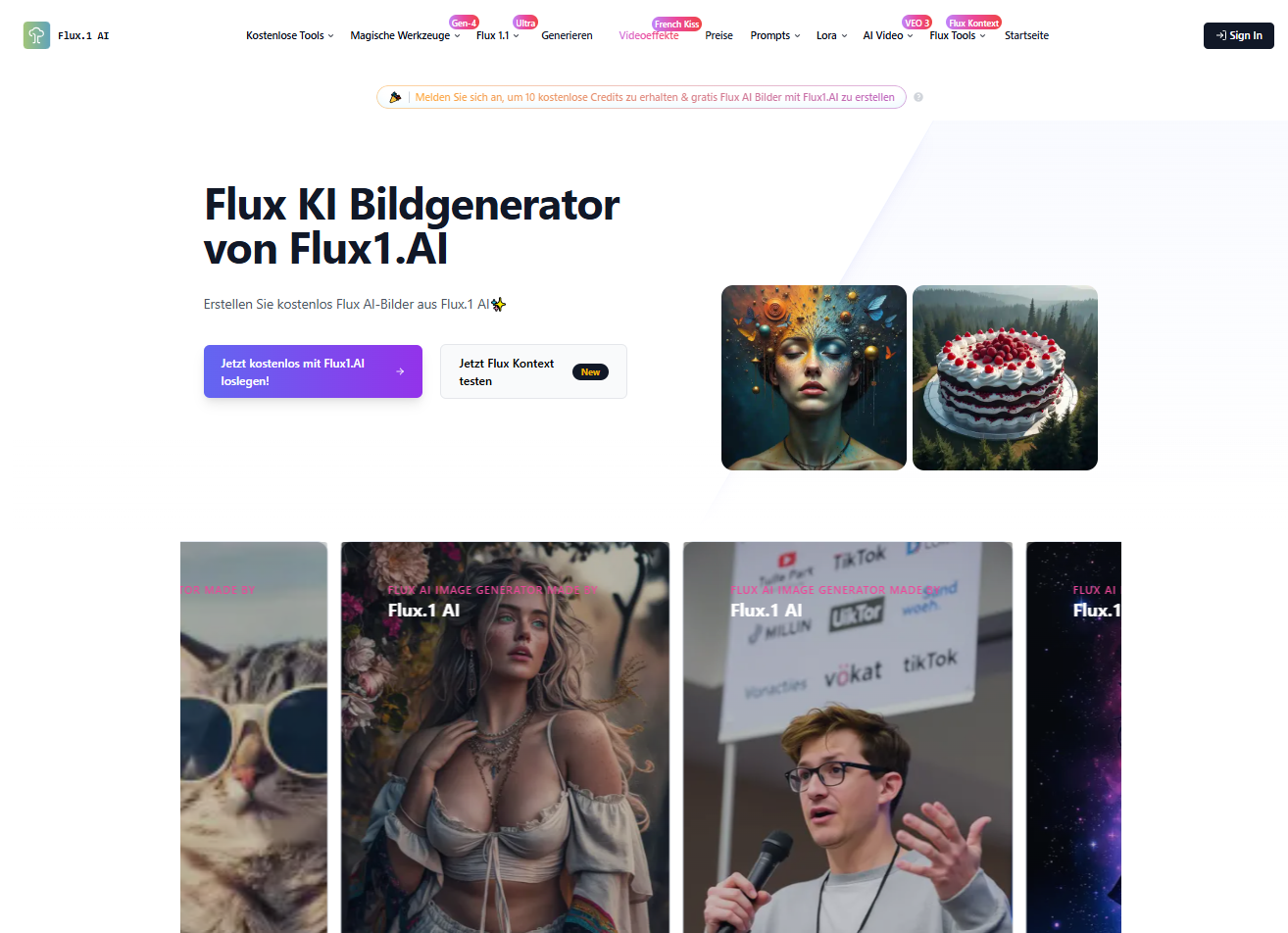 FLUX Bildgenerator 